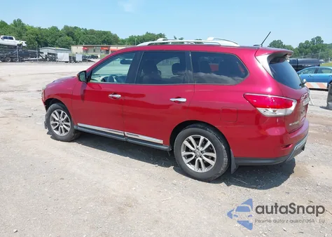 2014 Nissan Pathfinder Sl из США, поврежденный, VIN 5N1AR2MM9EC728517